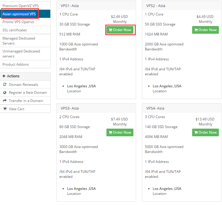 HostDare注册购买教程